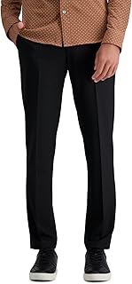 Haggar Men's Haggar Men’s Jmh 4-Way Stretch Slim Fit Flat Front Dress Pant