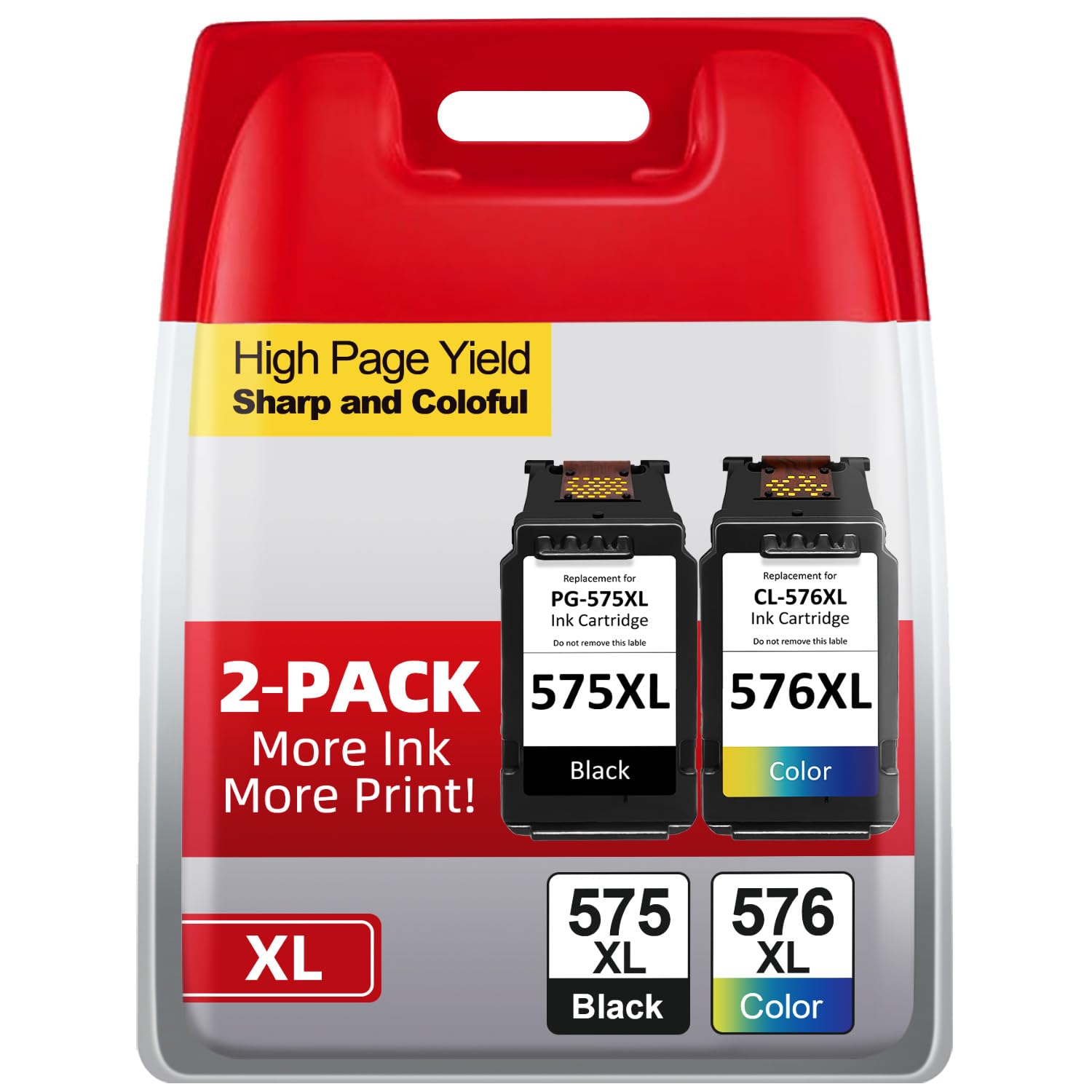 Firstoner 575 576 Ink Cartridges, PG-575 XL CL-576 XL Replacement for Canon 575 
