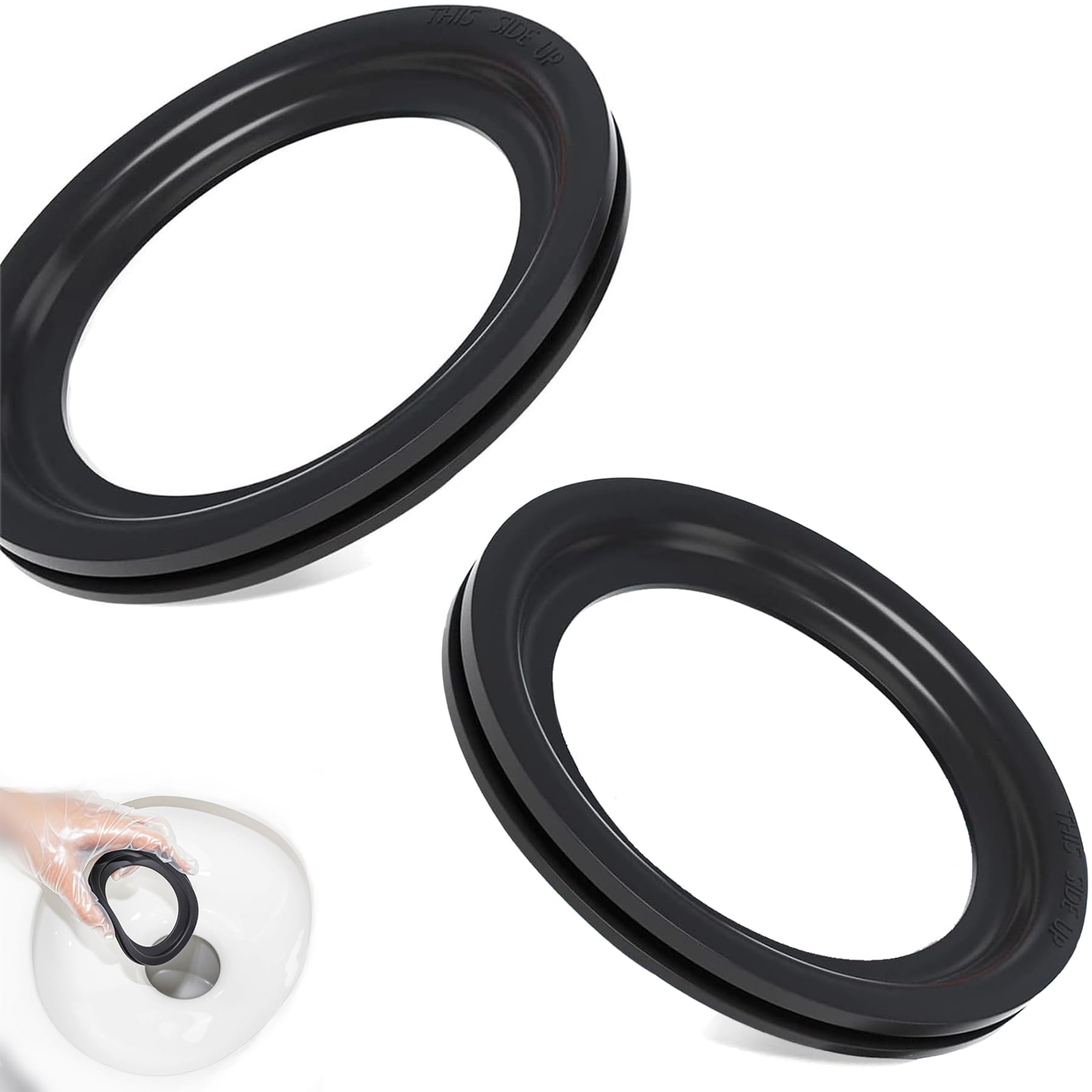 RV Toilet Seal Replacement Kit for Dometic 300/310/320 Toilets, 2-Pack | Flush B