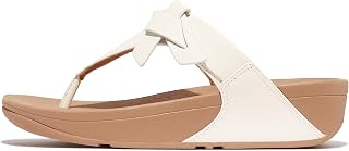 Fitflop Women's Lulu Folded-knot Leather Toe-post SandalsSandal