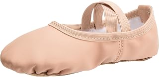 Ballet Shoes for Girls Toddler Soft Leather Full Cowhide Sole Dance