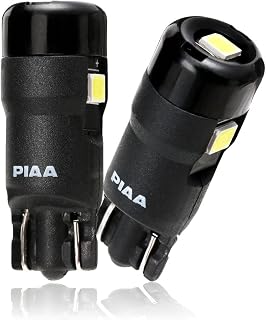 (Amazon.co.jp Exclusive) PIAA X7362 Position LED Bulb, 6600K, High Brightness, Omnidirectional High Diffusion LED, 12 V, 1.2 W, 100 lm, T10, Compatible with Vehicle Inspection, Pack of 2