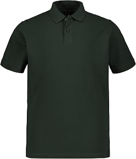 JP 1880 Pique Polo Shirt with Shirt Collar and Button, Up to Size 8XL Men's Polo T-Shirt (Pack of 1)