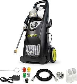 Sun Joe Pressure Washer, Electric Power Washer, 2500 Max PSI, SPX3000 | Heavy-Duty 2500 Max PSI (2030 PSI PWMA Rated)-Portable Cleaning & Washing Machine System with Patios & Sidewalks