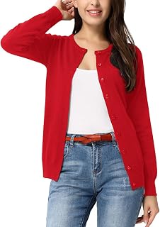 GRACE KARIN Knit Cardigan Sweaters for Women Lightweight Fall Outfits 2026