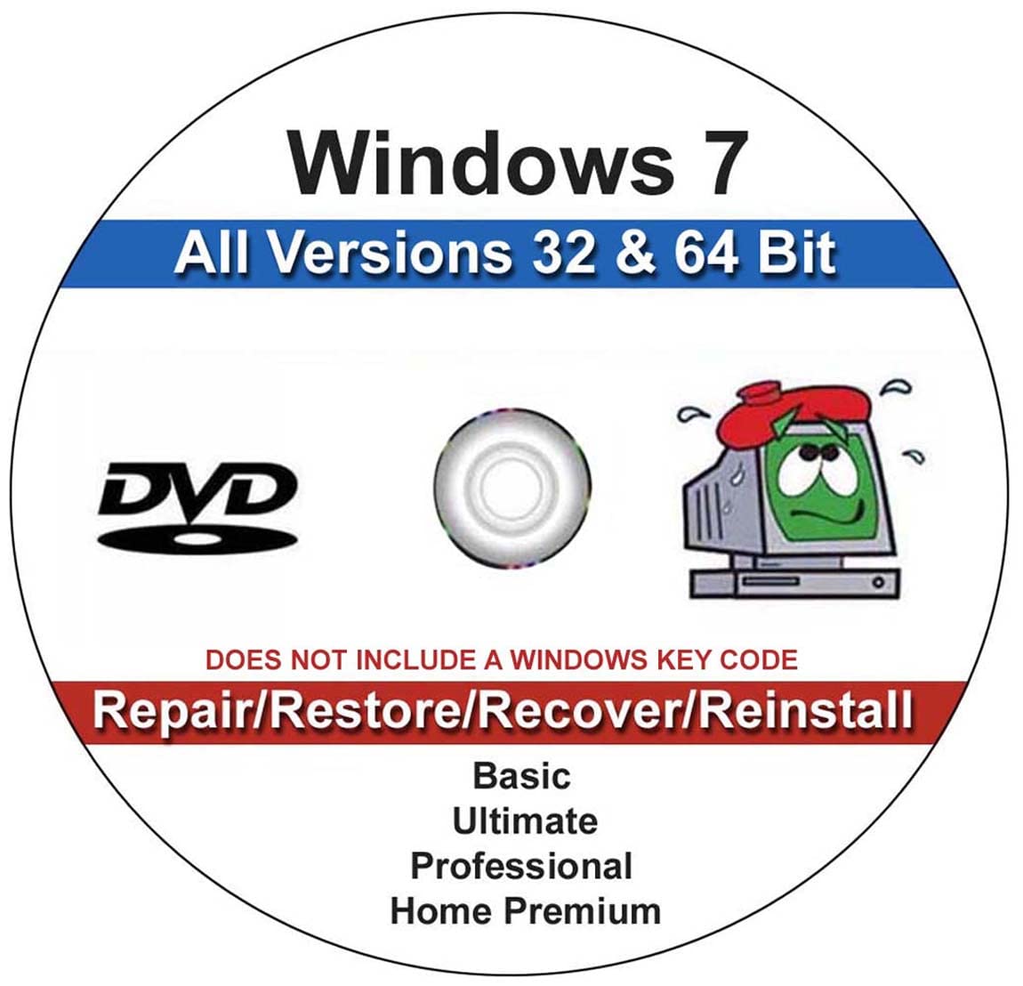 9th & Vine 2 DVDs Compatible With Windows 7 32-64 bit All Versions Professional,