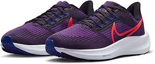 NIKE Air Zoom Pegasus 39, Women's Running Shoes, Fuchsia Dream Bright Crimson Black Black White, 40.5 EU
