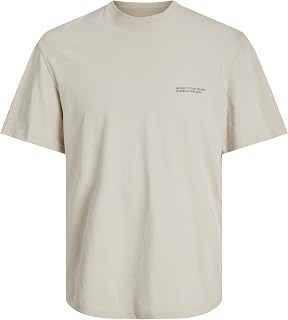 JACK & JONES Jorvesterbro Men's SS Crew Neck SN Back Tee