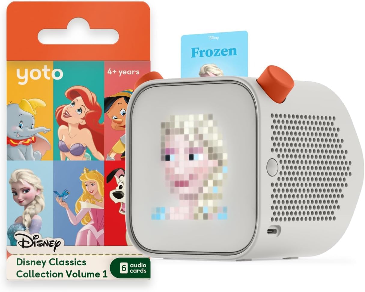 YOTO Player (3rd Gen) + Disney Classics Collection: Vol. 1 Bundle, Ages 4+ | MP3
