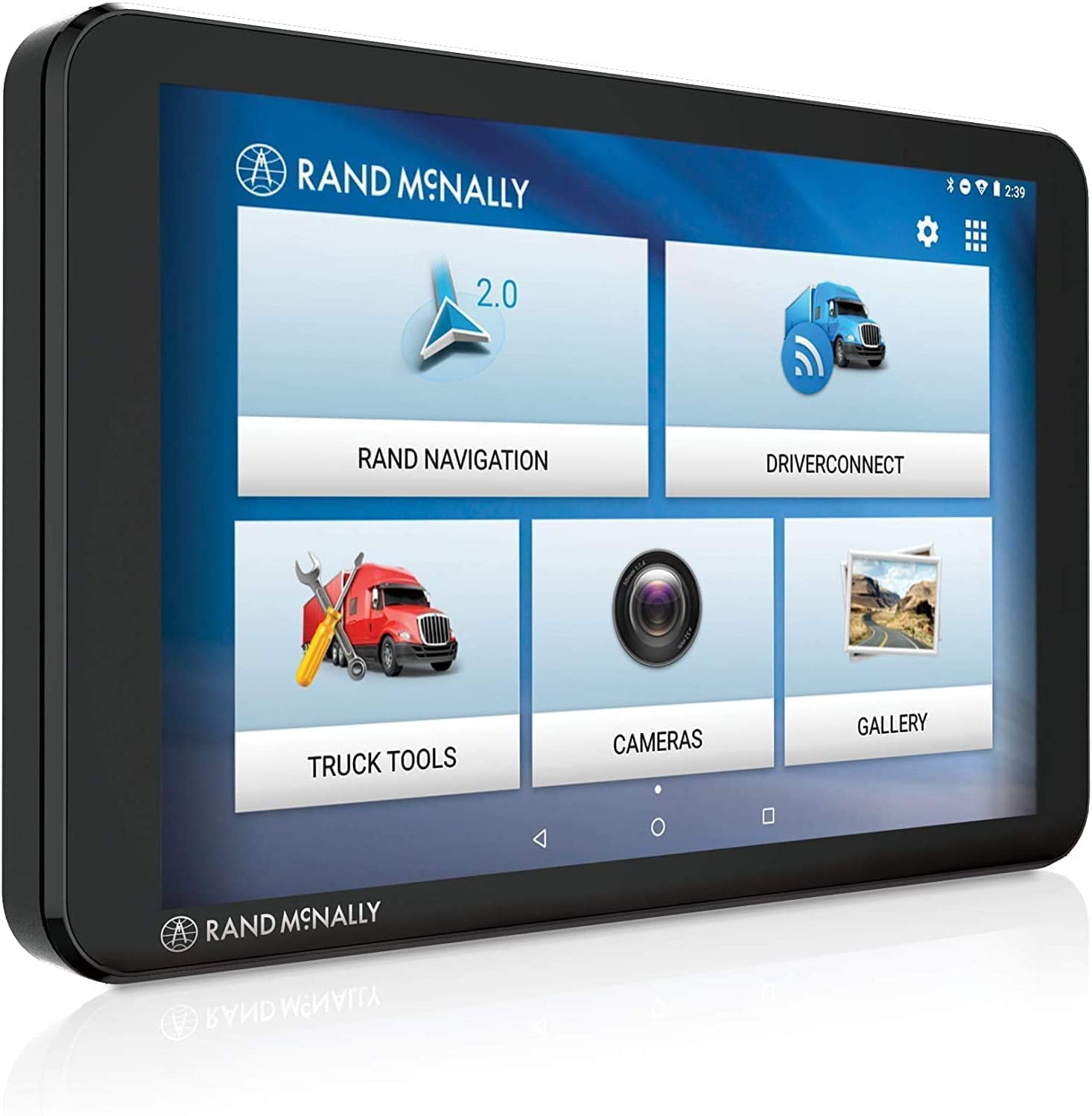 Rand McNally TND Tablet 85 8-inch GPS Truck Navigator with Built-in Dash Cam, Ea