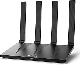 Tenda AX3000 WiFi 6 Router, Dual-Band Gigabit, RX12 Pro V3.0 | Mesh & AP Mode, Built-in VPN, NFC Tap-to-Connect, OFDMA + MU-MIMO, Secure IoT Network for Gaming & 4K Streaming