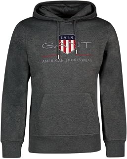 GANT Men's Reg Medium Archive Shield Hoodie Hooded Sweatshirt (Pack of 1)