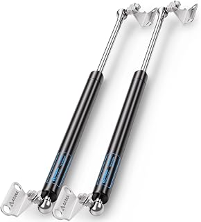 ARANA Gas Struts 20" 200lb with Brackets for Heavy Lid, 2 Pack | Heavy duty lift support fits RV bed, Trap & Blico door, Durable gas spring for 160-220lb lids