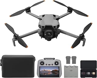 DJI Mini 5 Pro Fly More Combo With DJI RC 2, 1-Inch CMOS | 4K Drone for Beginners With Omnidirectional Obstacle Sensing, ActiveTrack 360°, 225° Gimbal Rotation, 3 Batteries