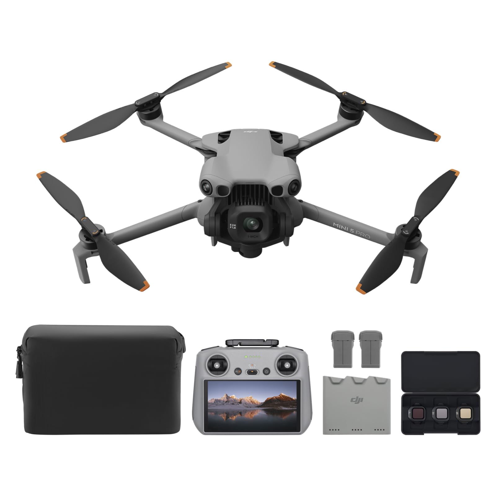 DJI Mini 5 Pro Fly More Combo With DJI RC 2, 1-Inch CMOS | 4K Drone for Beginner