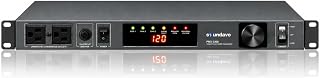 Soundavo PMX-3300 Power Conditioner and Surge Sequencer 10 Protected Outlets and 3 Zones 15A with LED Voltmeter Display & Pullout Light (Grey)