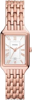 Fossil Women's Raquel Quartz Stainless Steel Three-Hand Watch, Color: Gold (Model: ES5220)