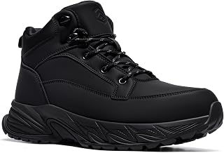 LARNMERN Waterproof Steel Toe Work Boots Women Men Non Slip Shoes