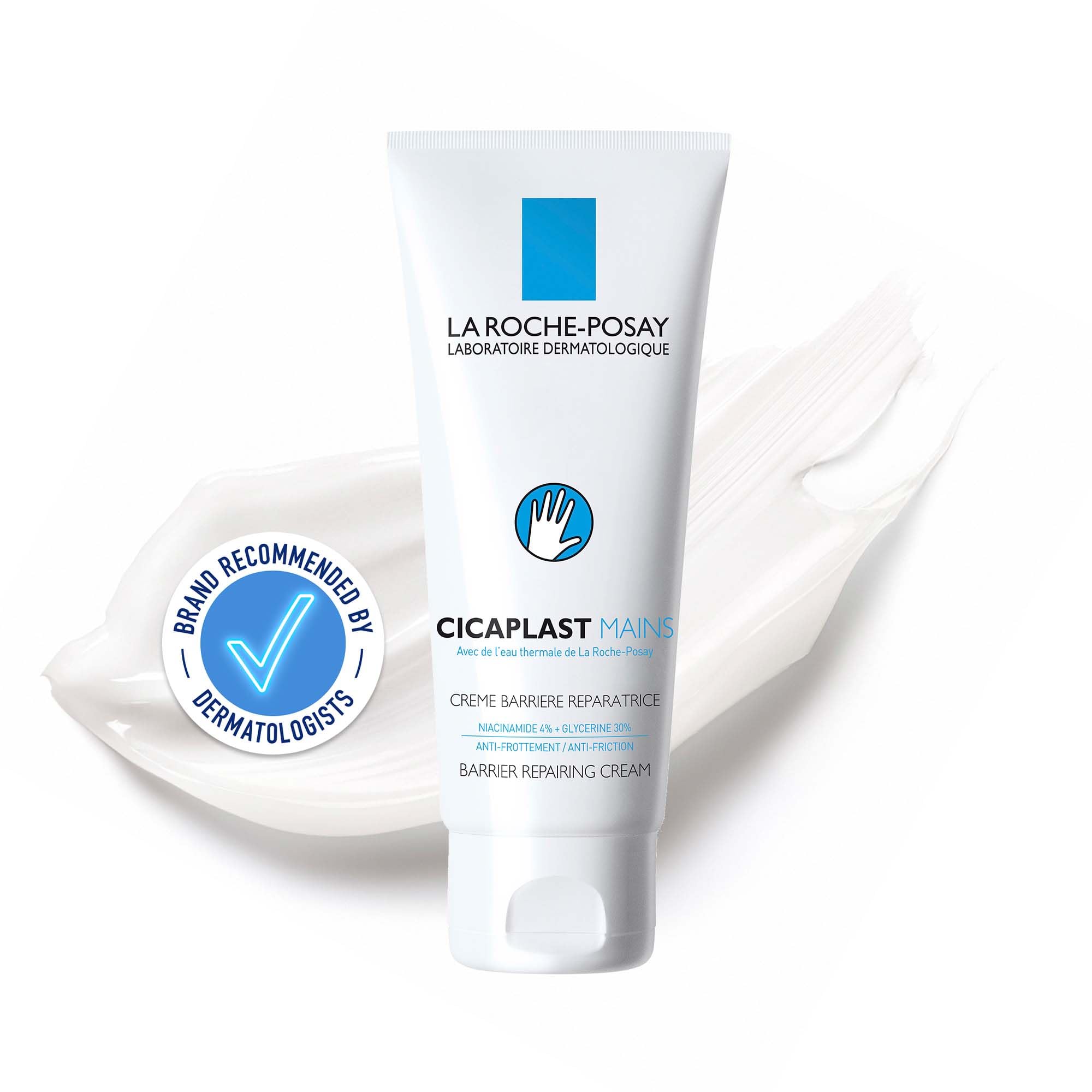 La Roche-Posay Cicaplast Hand Cream, Barrier Repairing Balm, 50ml | Intensive ca