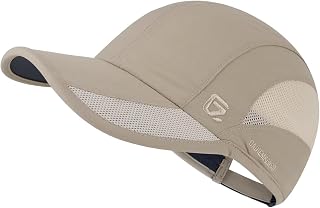 GADIEMKENSD Unstructured Quick Dry Sports Cap Outdoor Sun Protective Unisex
