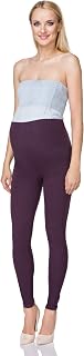 SOFTSAIL Maternity Leggings Pregnancy Pants Cotton Pants with Belly Support Over Bump High Waist Elastic Soft Women Clothes Maternity Clothing Pregnancy Wear