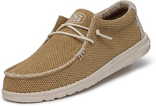 Hey Dude Wally Braided Mens Loafer Shoes in Fossil
