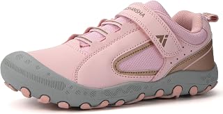Mishansha Unisex Hiking Shoes Kids Zpatillas for Running Non-Slip Breathable Girls Sports Shoes, Sizes 24-38 EU