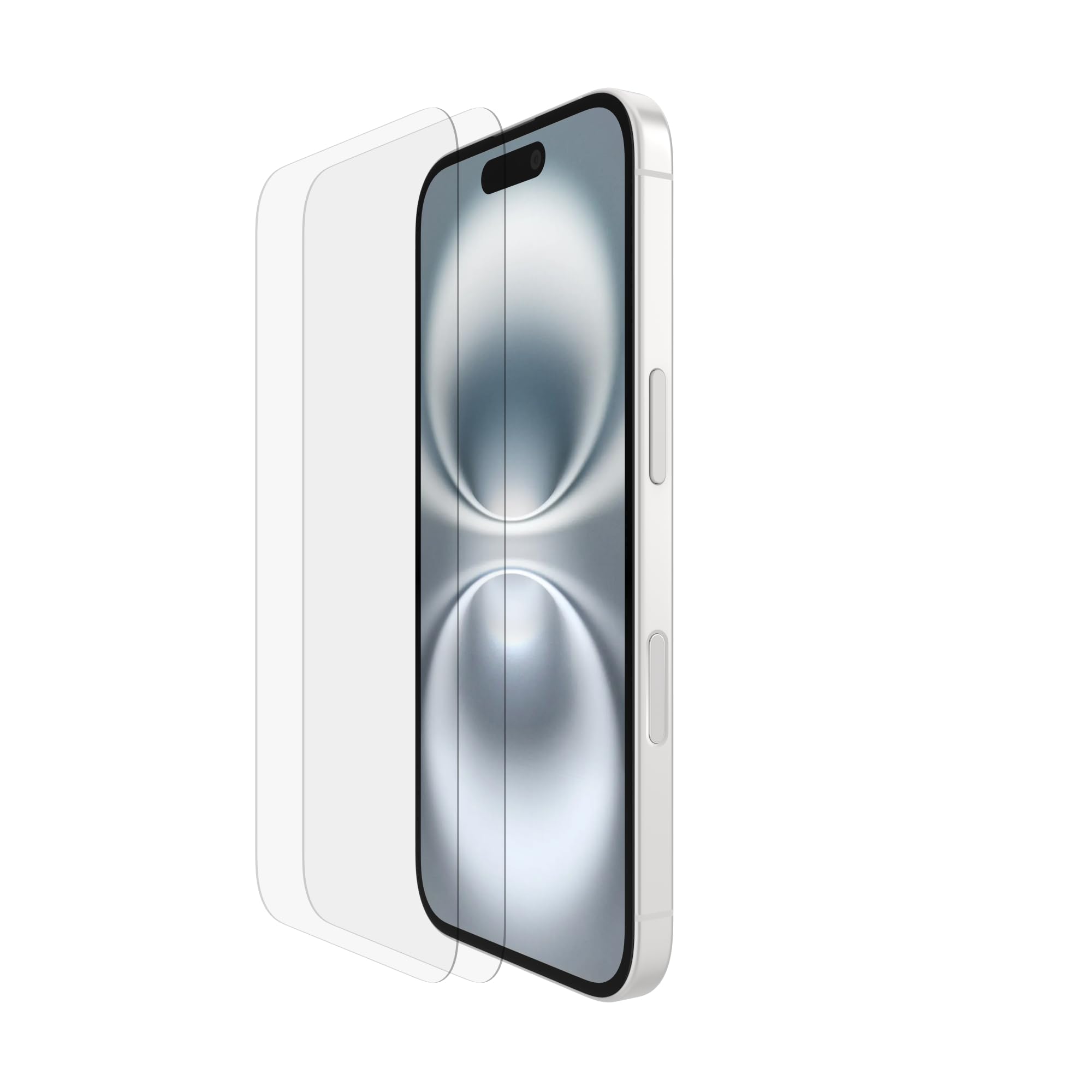 Belkin ScreenForce TemperedGlass iPhone 16 Screen Protector, crystal clear, scra