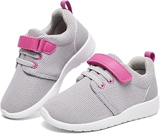 HIITAVE Toddler Tennis Shoes Girls Sneakers Walking Running Athletic Summer Shoes