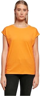 Build Your Brand Women's Ladies Extended Shoulder Tee T-Shirt