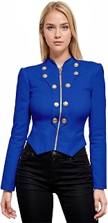 Hybrid & Company Women's Crop Blazer Jacket