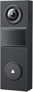 Tapo 2K Wireless Smart Video Doorbell, D205, 160° Ultra-Wide View | Person Detection, 2-Way Talk, Ring Call, Night Vision, Subscription-Free Local Storage or Optional Cloud