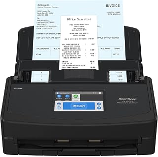 ScanSnap iX1600 Receipt Edition Color Duplex Invoice Document Scanner | QuickBooks Online | Mac and PC