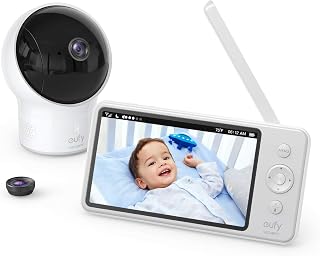 eufy Security by Anker Baby Monitor Spaceview E110 with Security (Renewed)