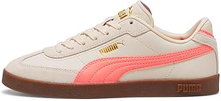 PUMA Unisex's Club Ii Era Sneaker, Alpine Snow Fluro Peach PES Gum, 11 US Women/9.5 US Men