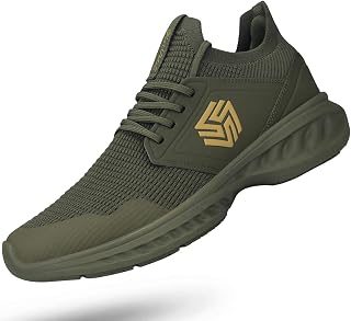 Giniros Men's Walking Shoes Non Slip Breathable Breathable Lightweight Gym Shoes