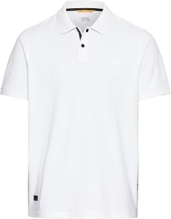 Camel Active Herren Kurzarm Poloshirt aus Baumwolle