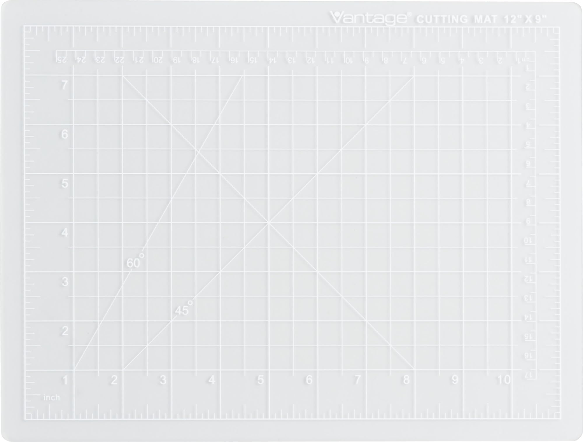 Dahle Vantage 10680 See-Through Premium Self-Healing Cutting Mat, 9"x12&quo