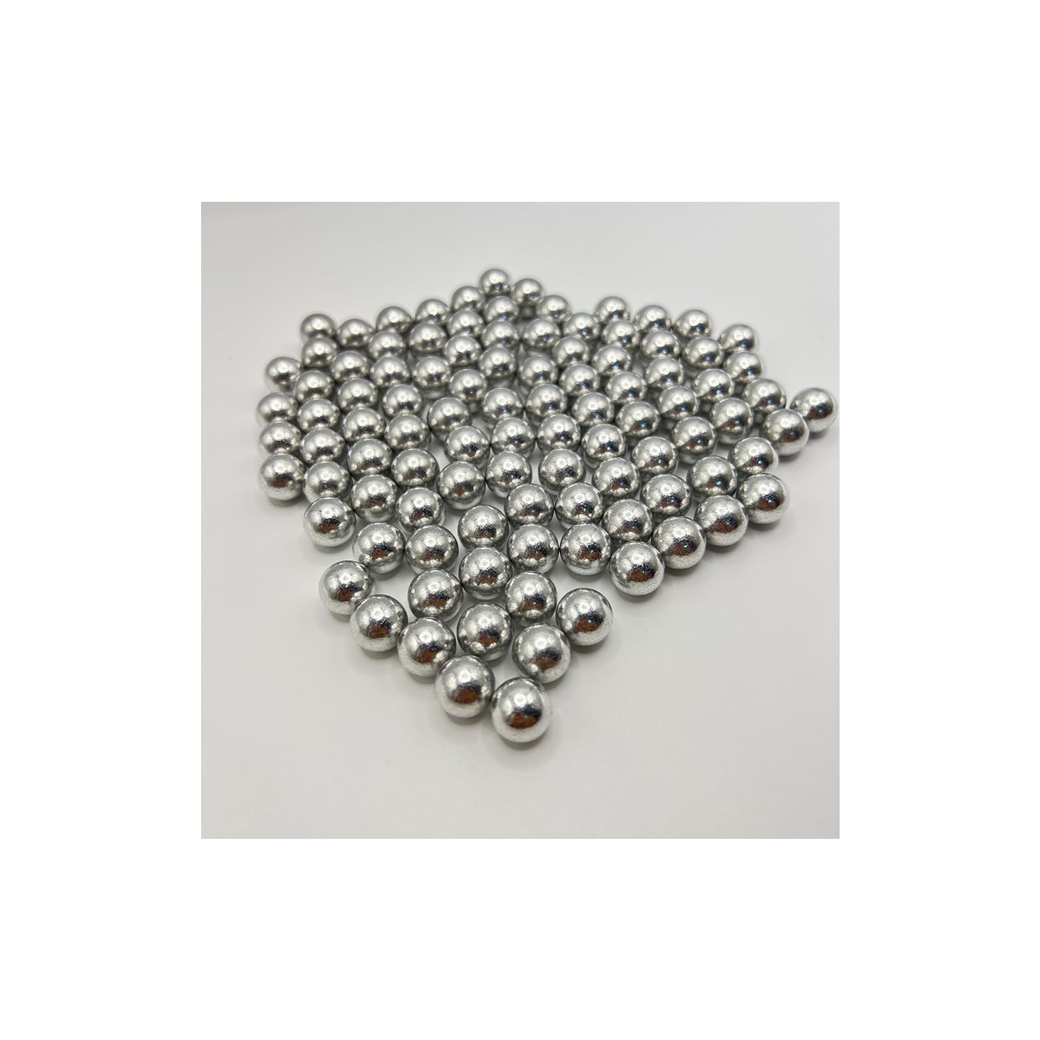 100 Counts .43 Cal Hard Aluminum Balls for Self Defense and Target Practice, Reu