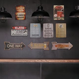 Metal Sign Wall Decor Inspirational Quotes Attitude Is Everything Choose A Good Retro Look 6x16 Inch Home Club Bar Decor