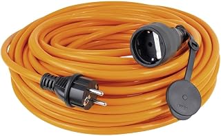 AS – Schwabe H07BQ-F 3G1,5 Construction Site Extension Cable, Orange, IP44, 59105