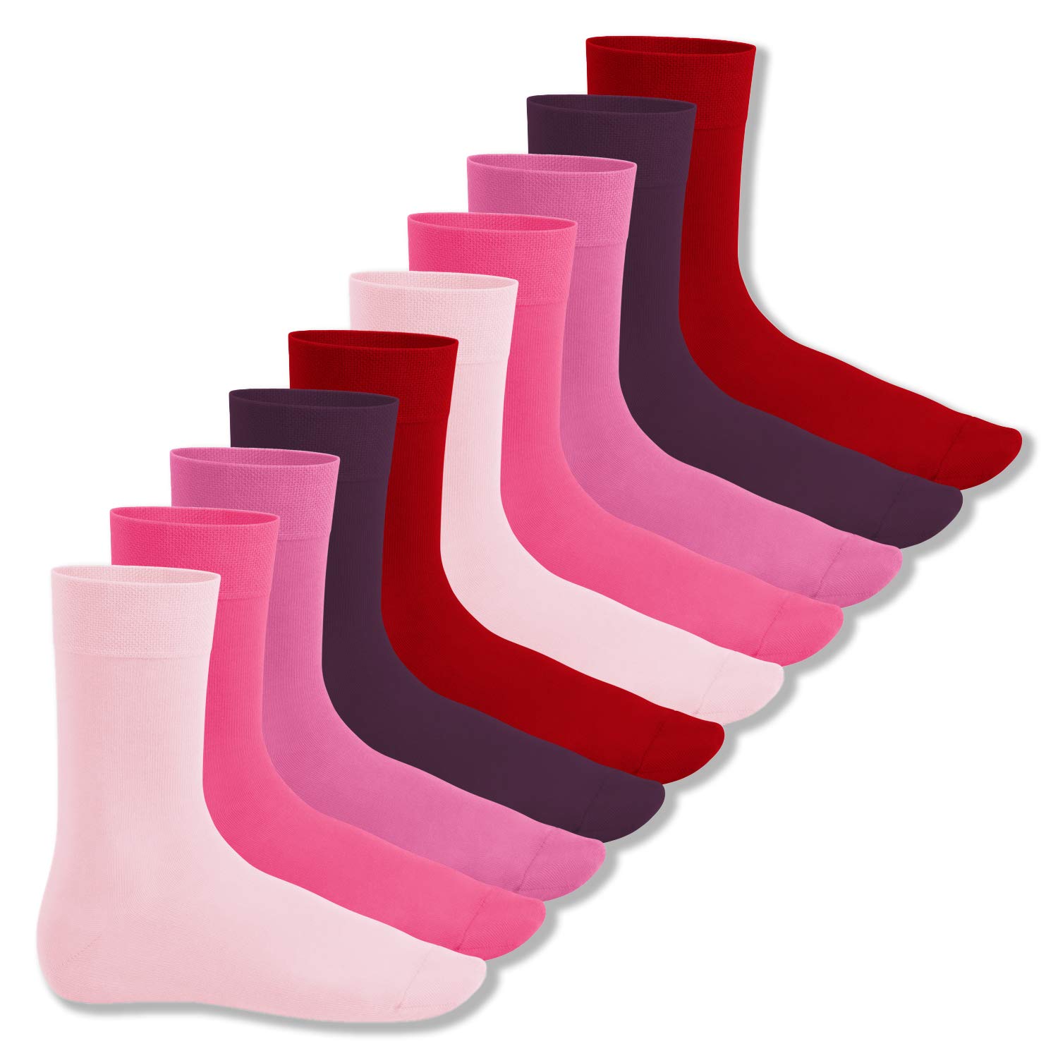 FOOTSTAR Original socks for everyday use. Unisex socks, 10 pairs, many trendy co