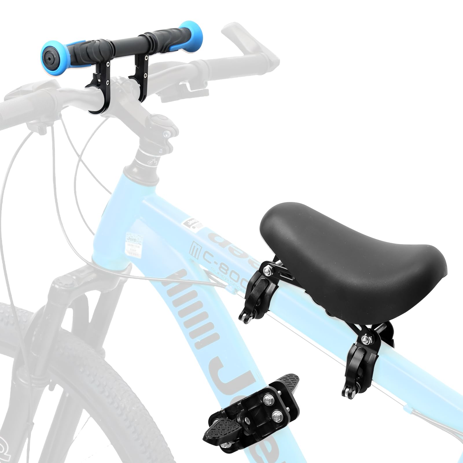 SHIAOBYC Kids Bike Seat Child Bike Seat Bicycle Seats for Children 2-5 Years Fro