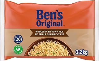 BEN'S ORIGINAL Whole Grain Brown Rice, 2.2kg Bag