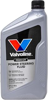 Valvoline Power Steering Fluid, Maintains Performance &amp; Condition, Prevents Squealing, Inhibits Wear &amp; Oxidation, Meets GM 1050017, Chrysler 5931 &amp; Ford M2C195-A, 32oz