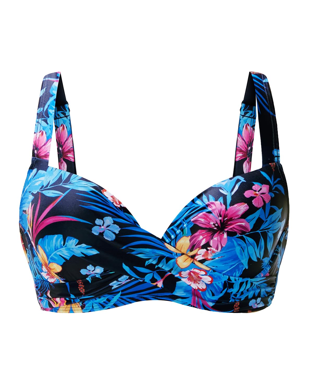 Women's Underwired Bikini Top - Padded Push-up Bikini Top
