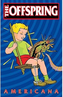 The Offspring Americana Textile Poster (One Size) (Multicolored)