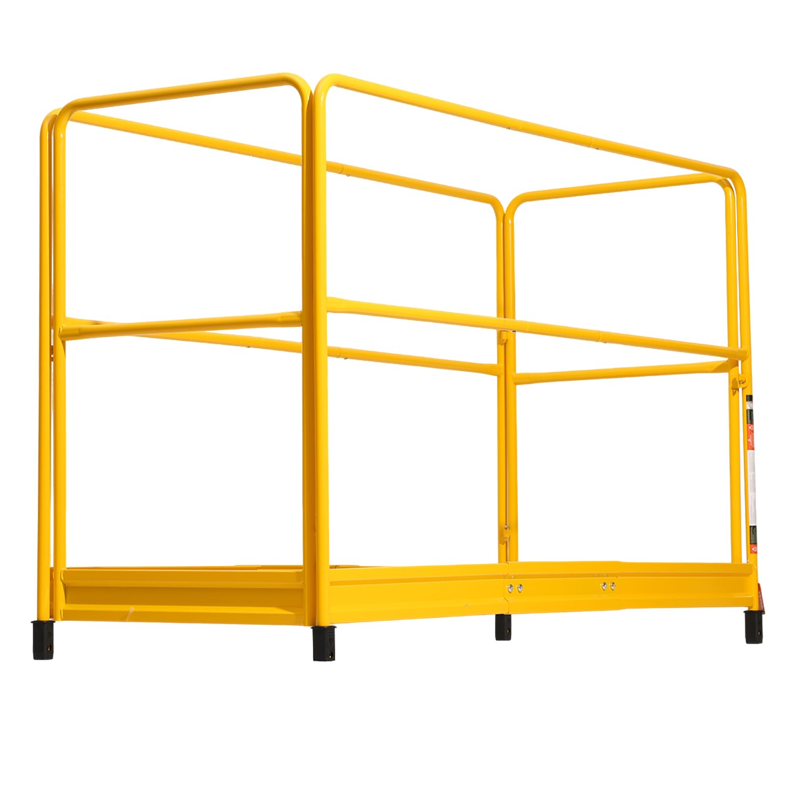 VEVOR 6 Foot Scaffolding Safety Guardrail, Rustproof Solid Carbon Steel Scaffold