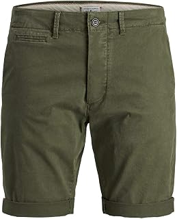 JACK & JONES Jjibowie Jjshorts Solid Sa Sn Bermuda for Men