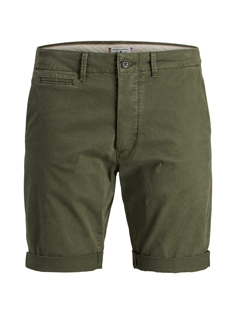 JACK & JONES Jjibowie Jjshorts Solid Sa Sn Bermuda for Men